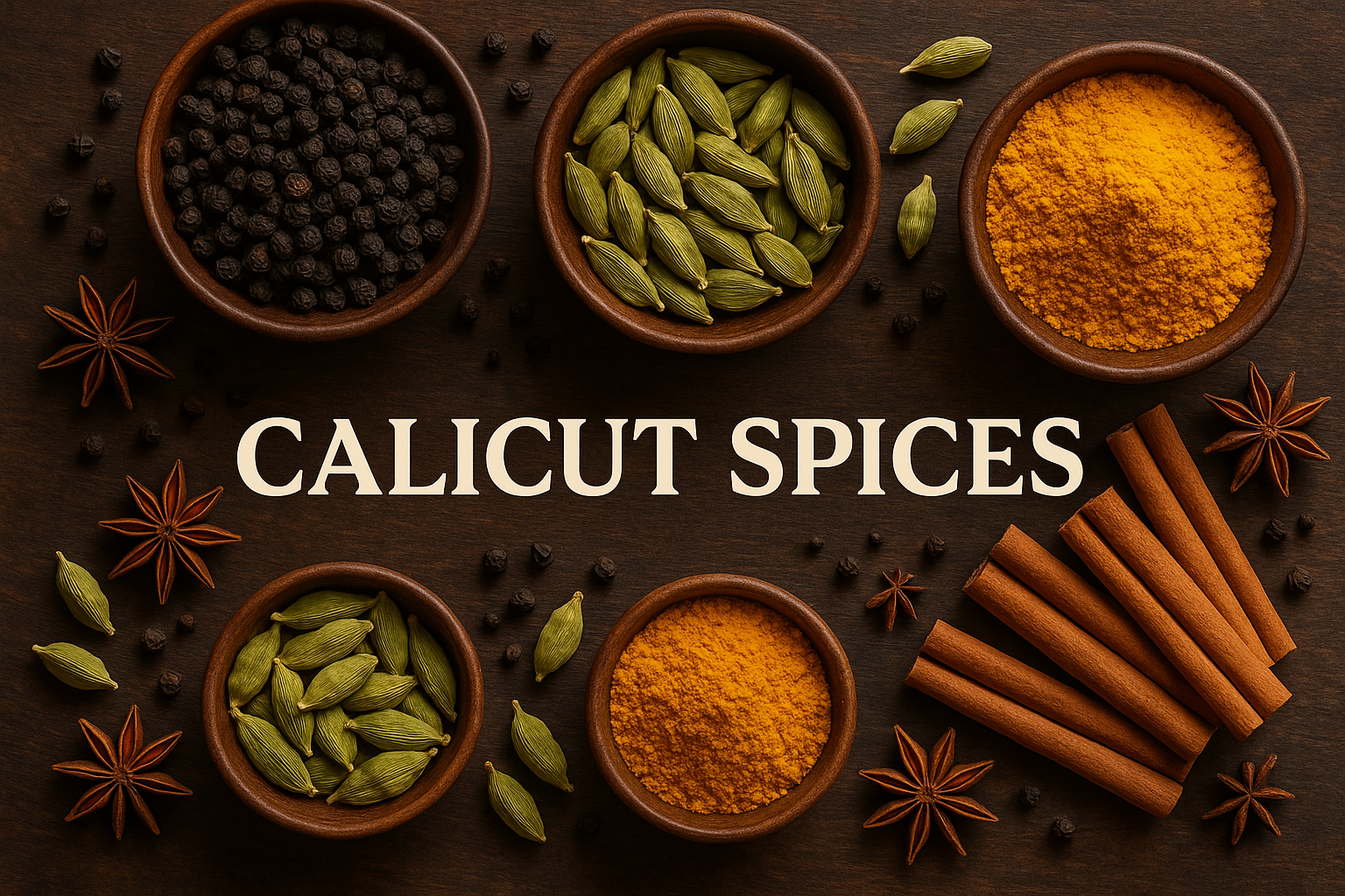 Spice powders and cinnamon