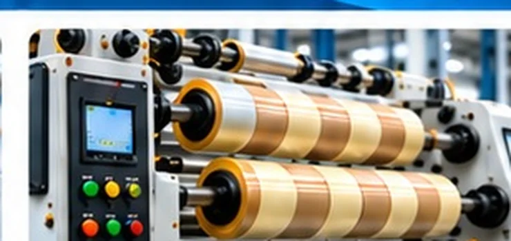 Tape converting and processing equipment in the company profile